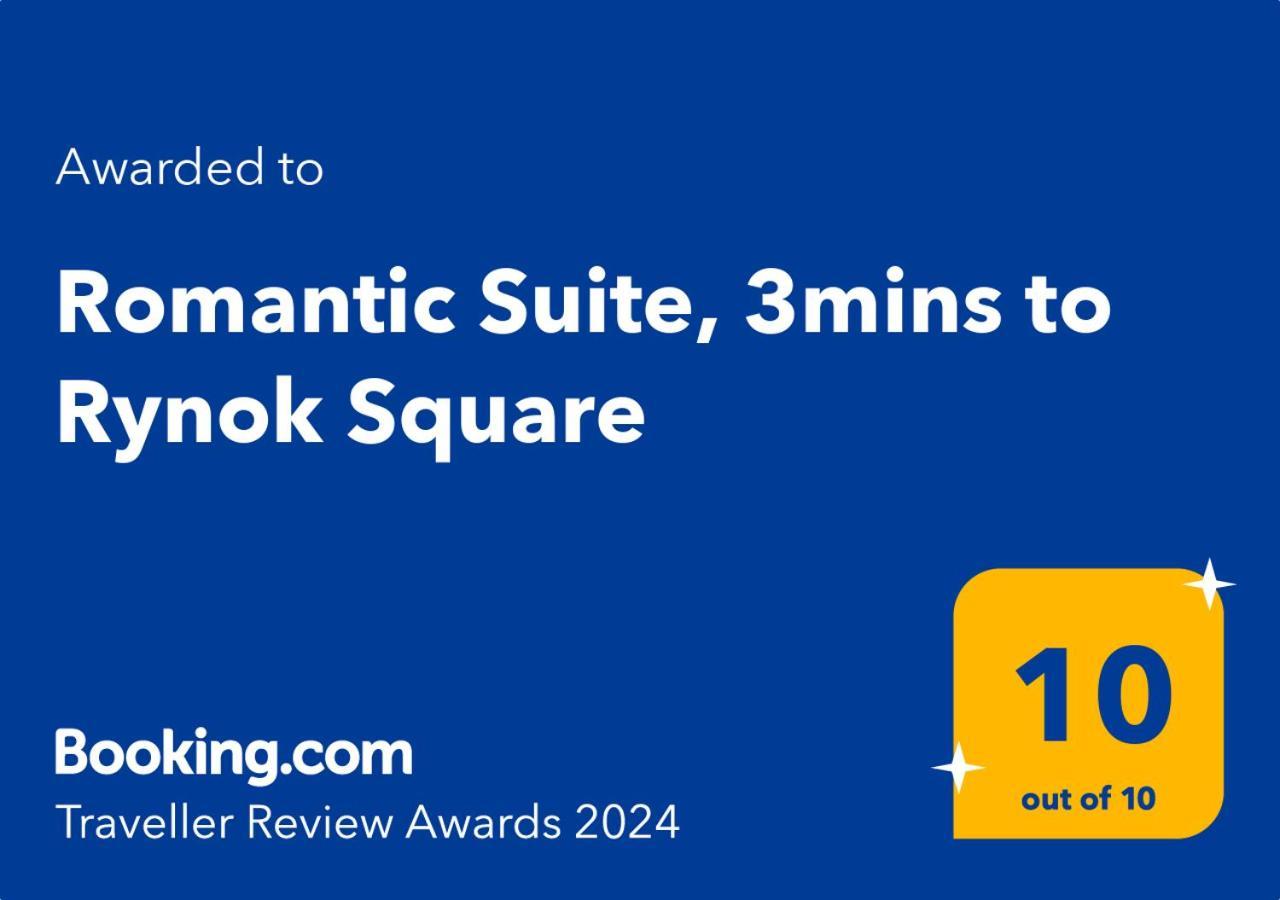 Romantic Suite, 3Mins To Rynok Square Лвив Екстериор снимка